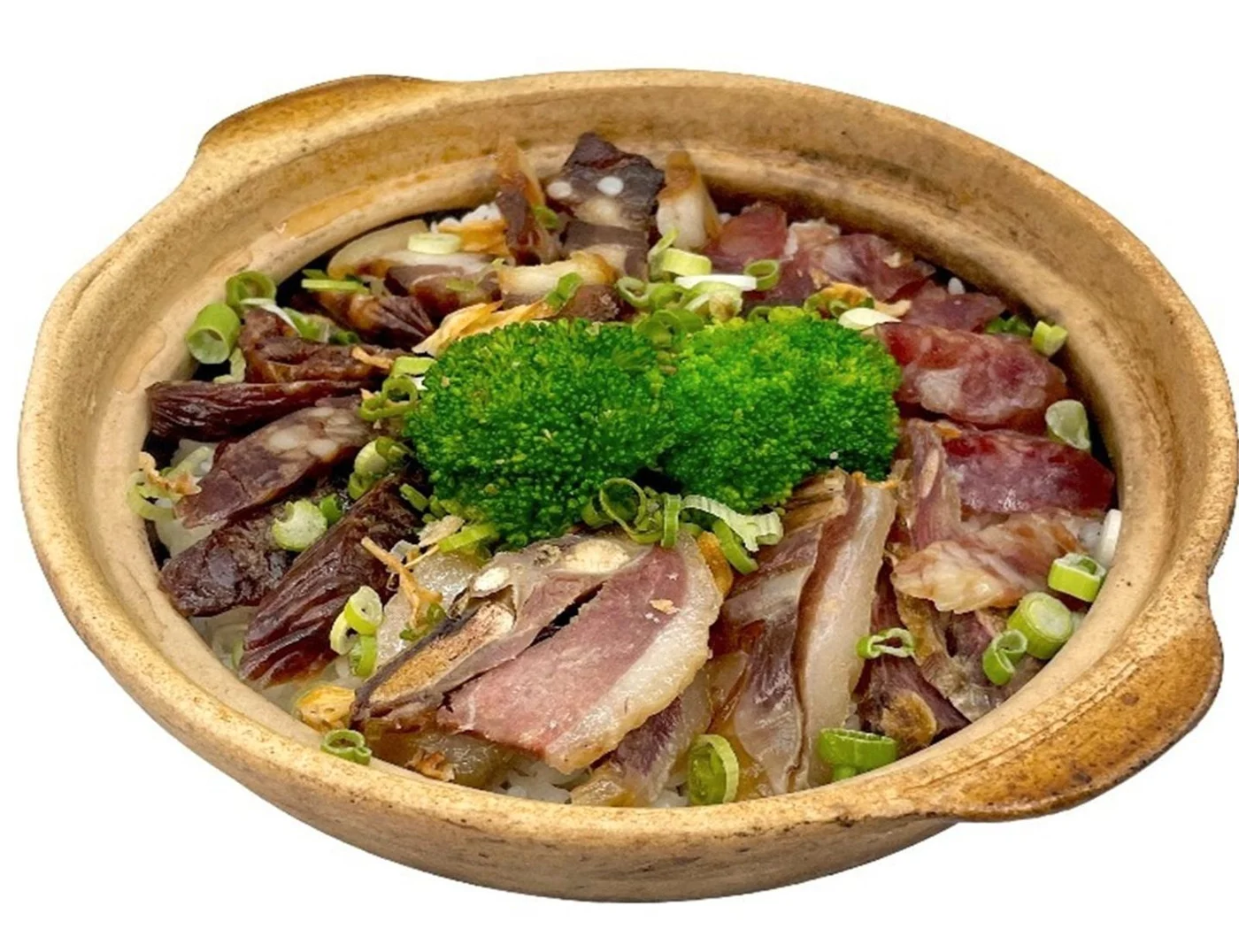 Chinese sausage clay pot rice from the E Noodle menu